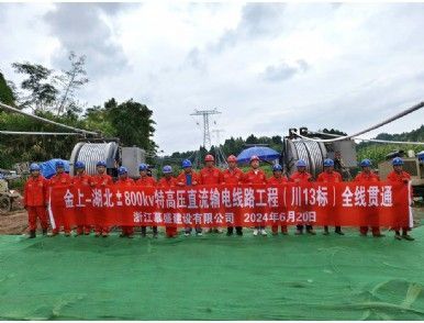 金上-湖北±800KV特高壓直流輸電線路工程